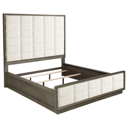 Durango 80-inch California King Panel Bed Taupe Oak - The Sleep Loft - Online Mattress Showroom NYC