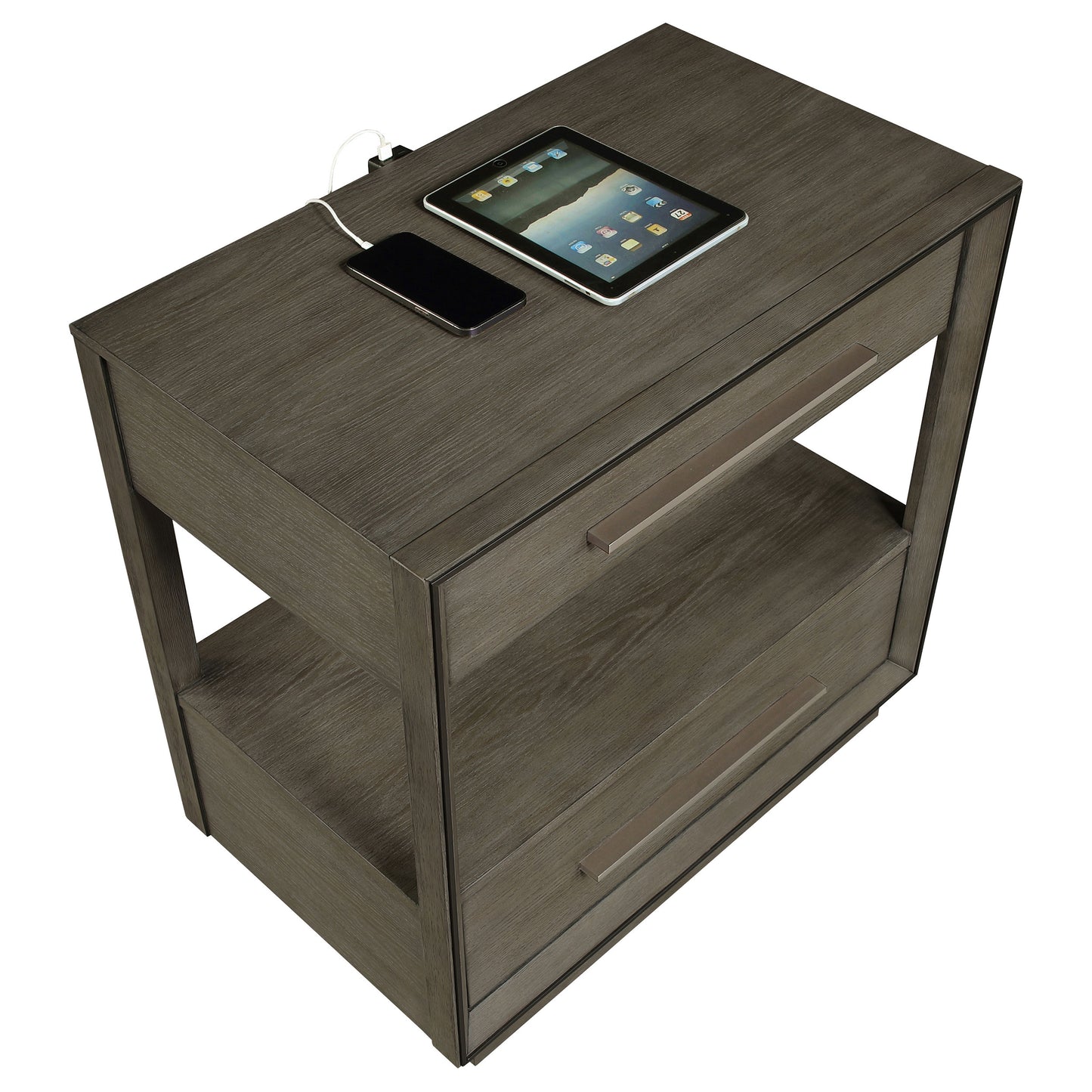 Durango 4-piece Queen Bedroom Set Taupe Oak