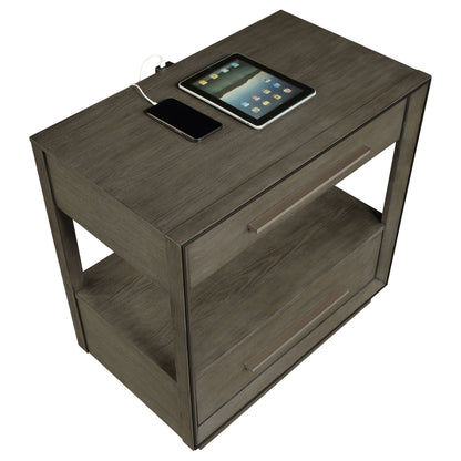 Durango 4-piece Queen Bedroom Set Taupe Oak