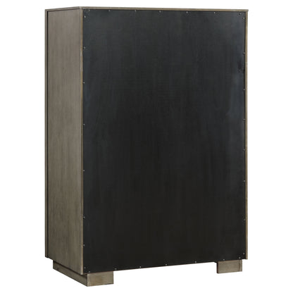 Durango 5-piece Queen Bedroom Set Taupe Oak