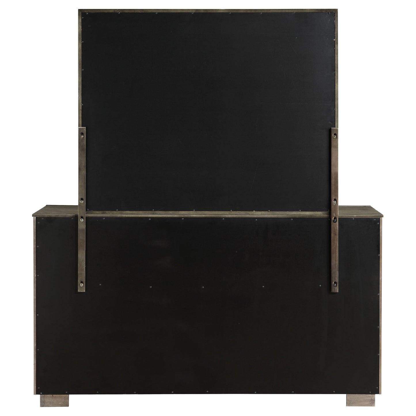 Durango 8-drawer Dresser and Mirror Taupe Oak