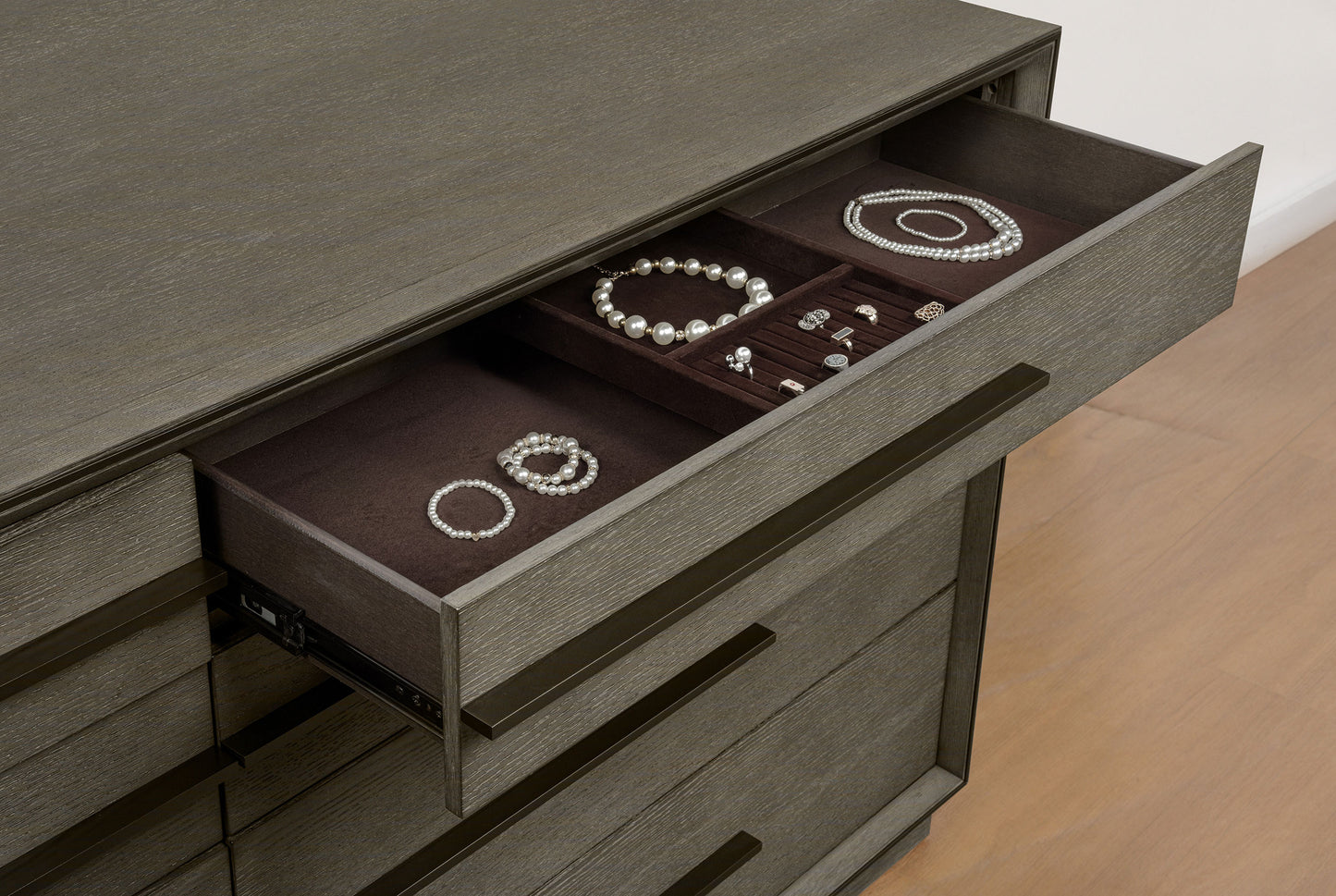 Durango 8-drawer Dresser Taupe Oak