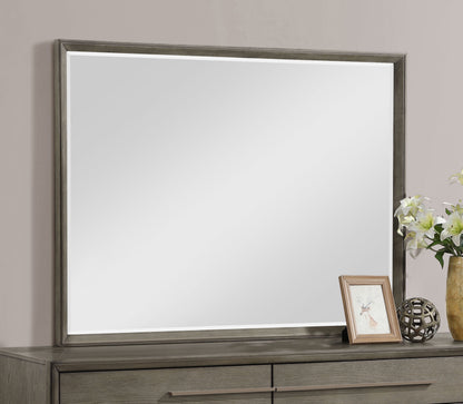 Durango Dresser Mirror Taupe Oak
