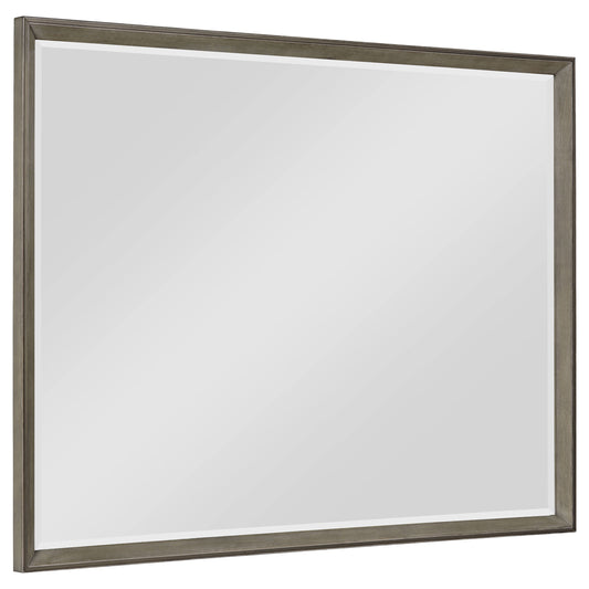 Durango Dresser Mirror Taupe Oak