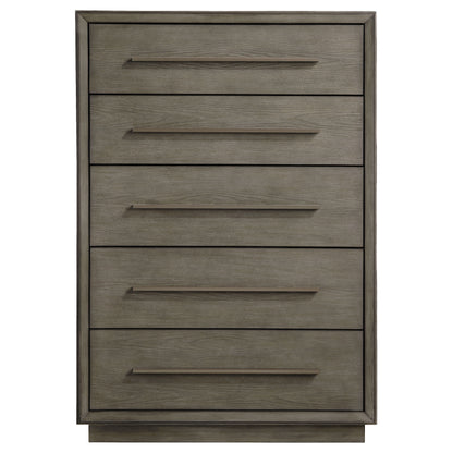 Durango 5-drawer Bedroom Chest Taupe Oak