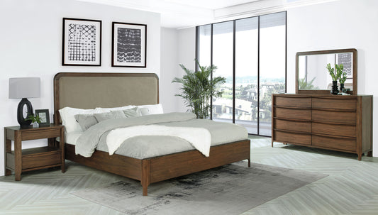 Maderia 4-piece California King Bedroom Set Walnut - The Sleep Loft - Online Mattress Showroom NYC