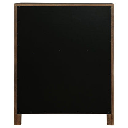Maderia 5-drawer Chest of Drawers Walnut