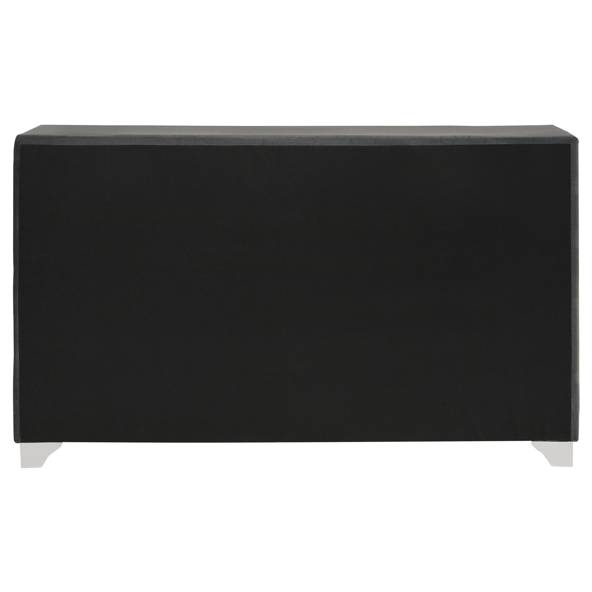 Melody 6-drawer Upholstered Dresser Grey