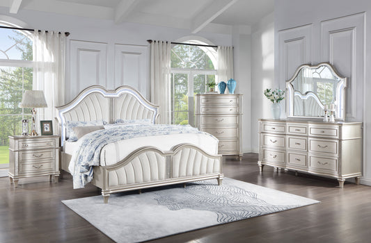 Evangeline 5-piece California King Bedroom Set Silver Oak - The Sleep Loft - Online Mattress Showroom NYC