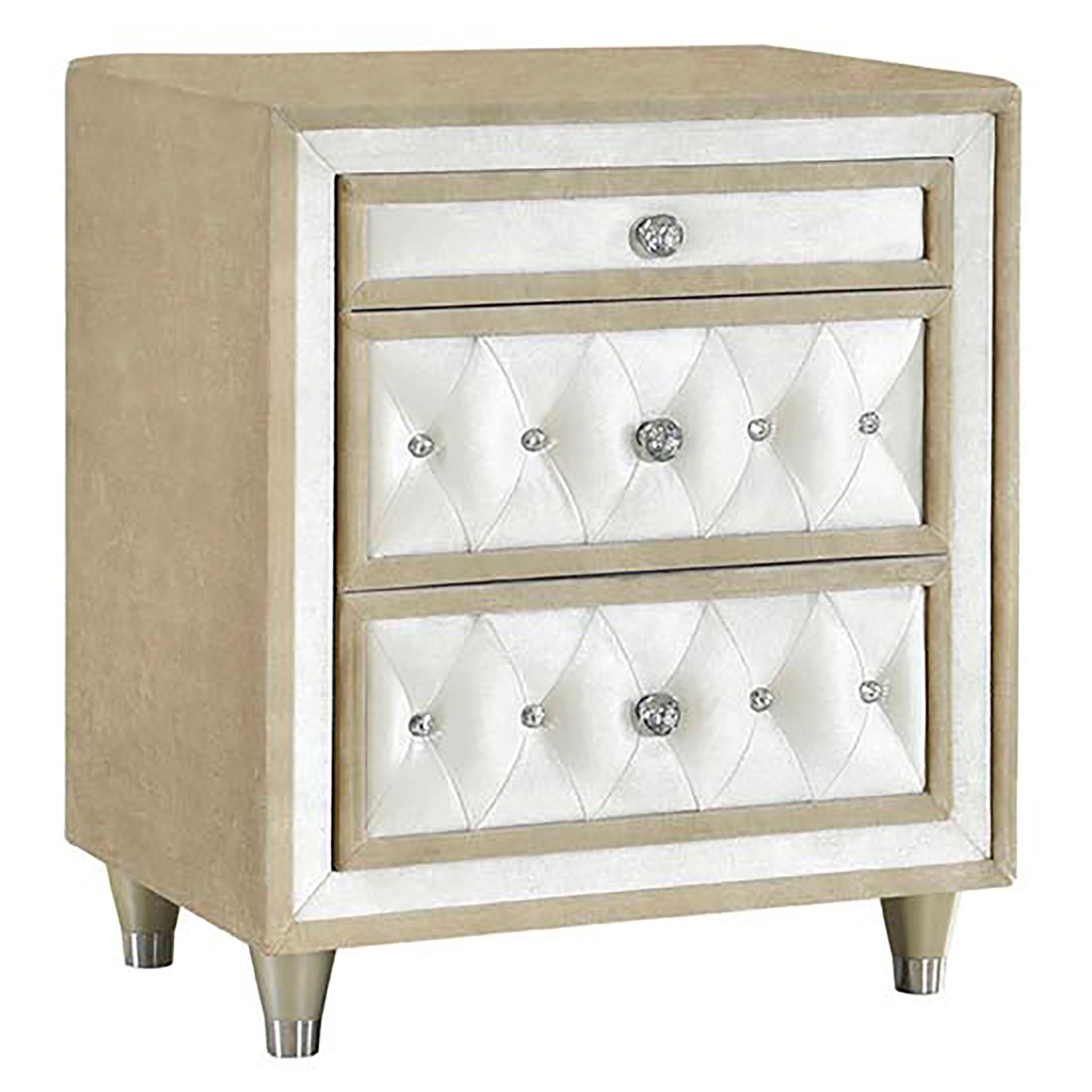 Antonella 5-piece Eastern King Bedroom Set Ivory 