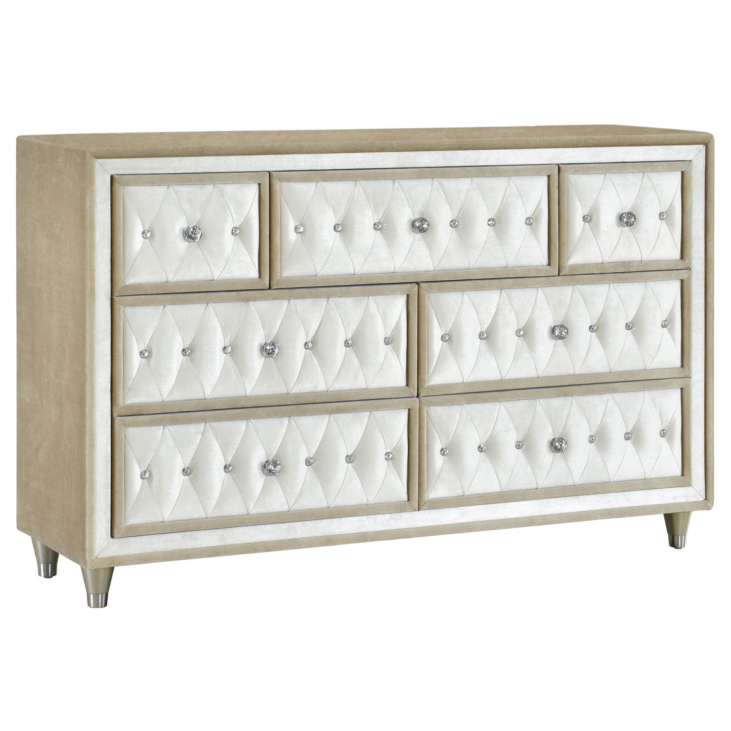 Antonella 5-piece Queen Bedroom Set Ivory 