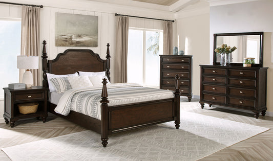Andover 5-piece California King Bedroom Set Dark Oak - The Sleep Loft - Online Mattress Showroom NYC