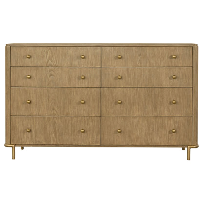 Arini 5-piece Eastern King Bedroom Set Cream and Sand Wash
