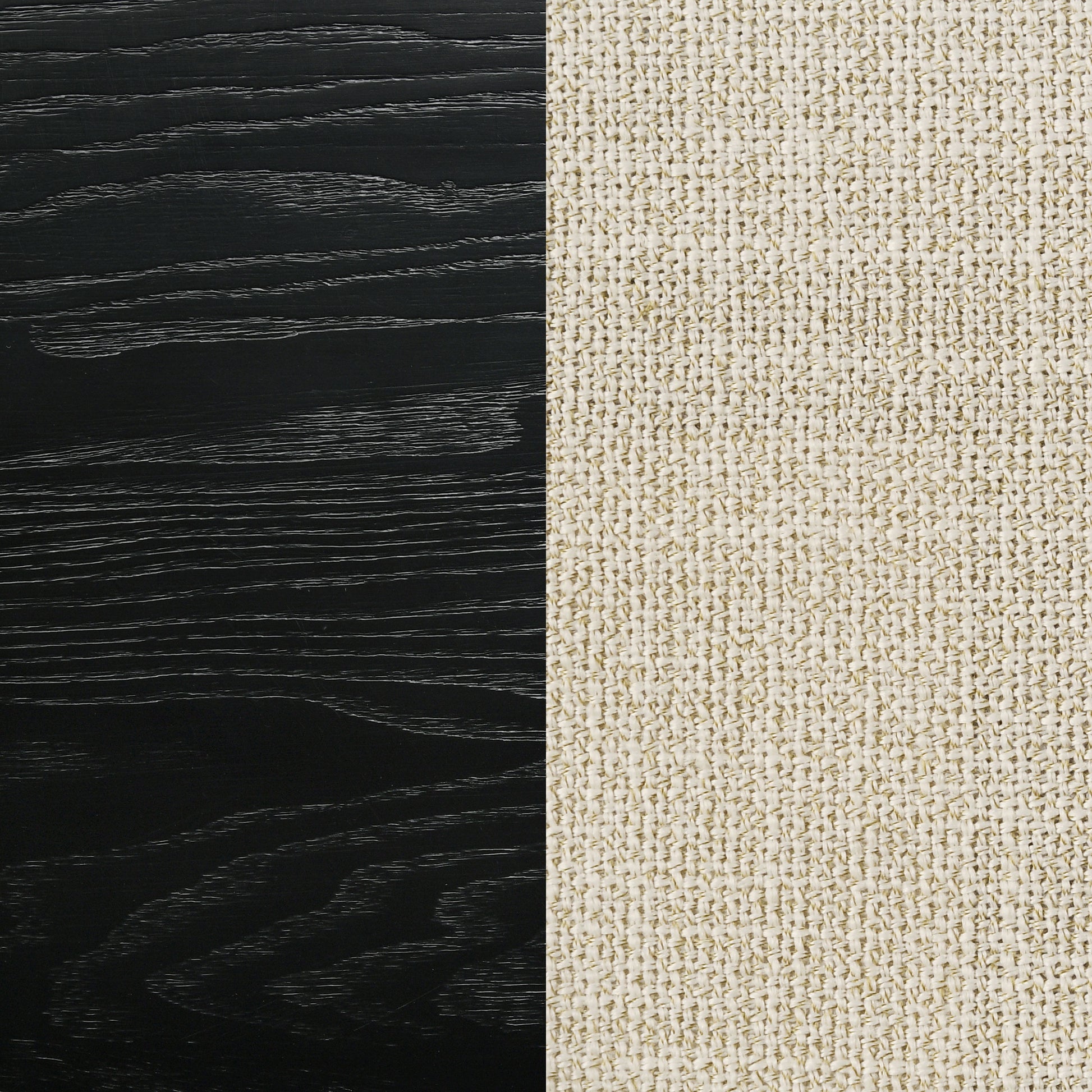 Arini 56-inch Eastern King Panel Bed Cream and Black