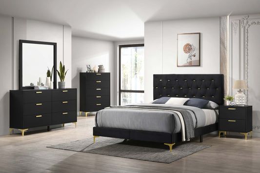 Kendall 5-piece California King Bedroom Set Black - The Sleep Loft - Online Mattress Showroom NYC
