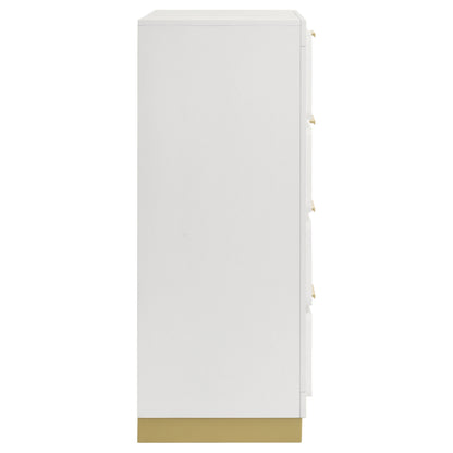 Caraway 4-drawer Bedroom Chest White
