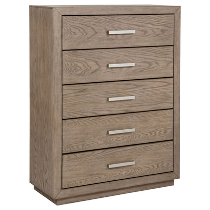 Kenora 5-piece Queen Bedroom Set Barley Brown