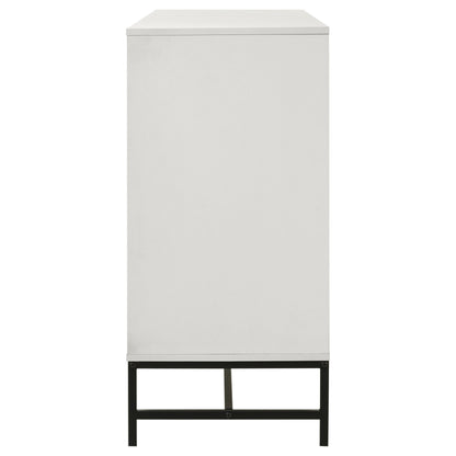 Sonora 6-drawer Bedroom Dresser White 
