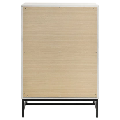 Sonora 4-drawer Bedroom Chest White 