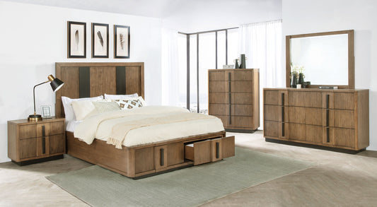 Terrace 5-piece California King Bedroom Set Ash Brown - The Sleep Loft - Online Mattress Showroom NYC