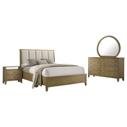 Granada 4-piece Eastern King Bedroom Set Natural Pine - The Sleep Loft - Online Mattress Showroom NYC