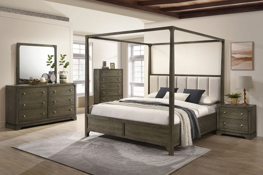 Gran Park 5-piece California King Bedroom Set Dark Cocoa - The Sleep Loft - Online Mattress Showroom NYC