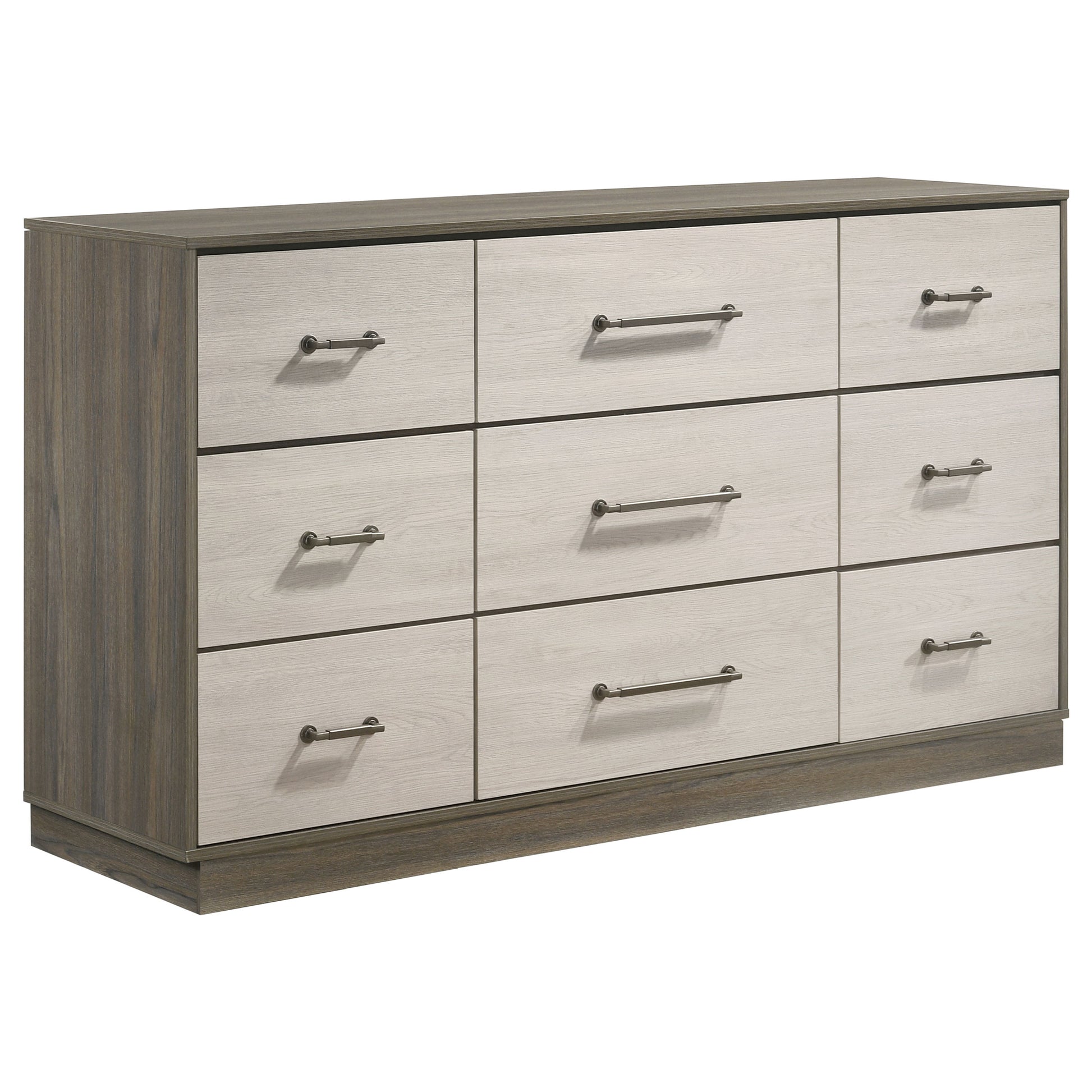 Fenwick 5-piece Eastern King Bedroom Set Grey Oak