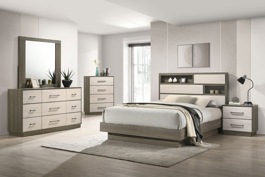 Fenwick 5-piece California King Bedroom Set Grey Oak - The Sleep Loft - Online Mattress Showroom NYC