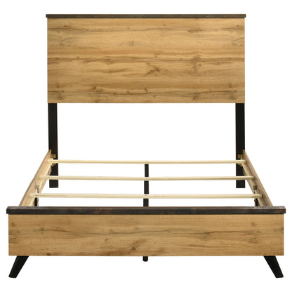 Kaywood 52-inch Full Panel Bed Natural Pine