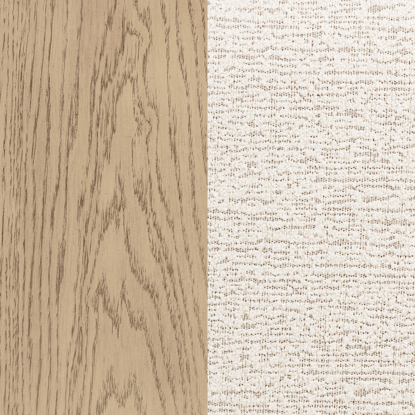 Kailani 52-inch Eastern King Wingback Bed Beige Oak