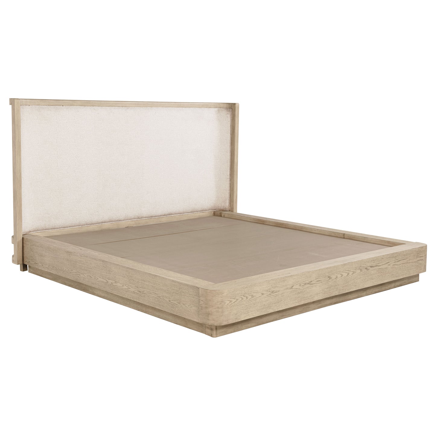 Kailani 52-inch California King Wingback Bed Beige Oak