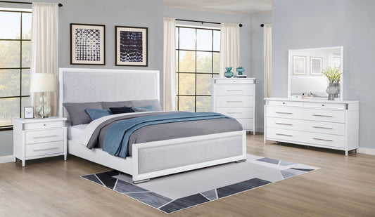 Gracemont 5-piece California King Bedroom Set White - The Sleep Loft - Online Mattress Showroom NYC
