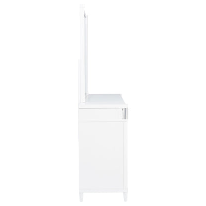 Gracemont 8-drawer Bedroom Dresser with Mirror White