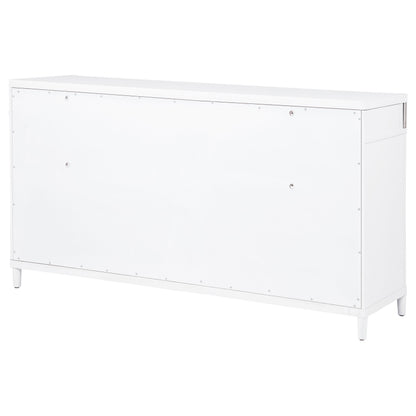 Gracemont 8-drawer Bedroom Dresser Cabinet White