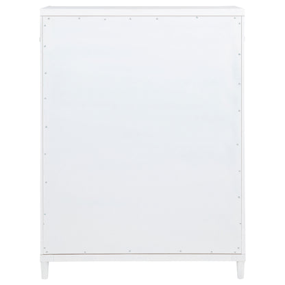 Gracemont 5-drawer Bedroom Chest of Drawers White