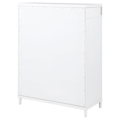 Gracemont 5-drawer Bedroom Chest of Drawers White