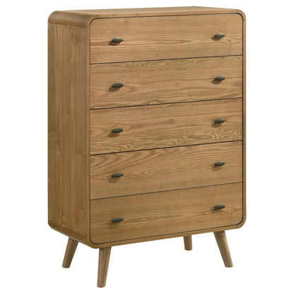Robyn 5-piece Queen Bedroom Set Light Ash