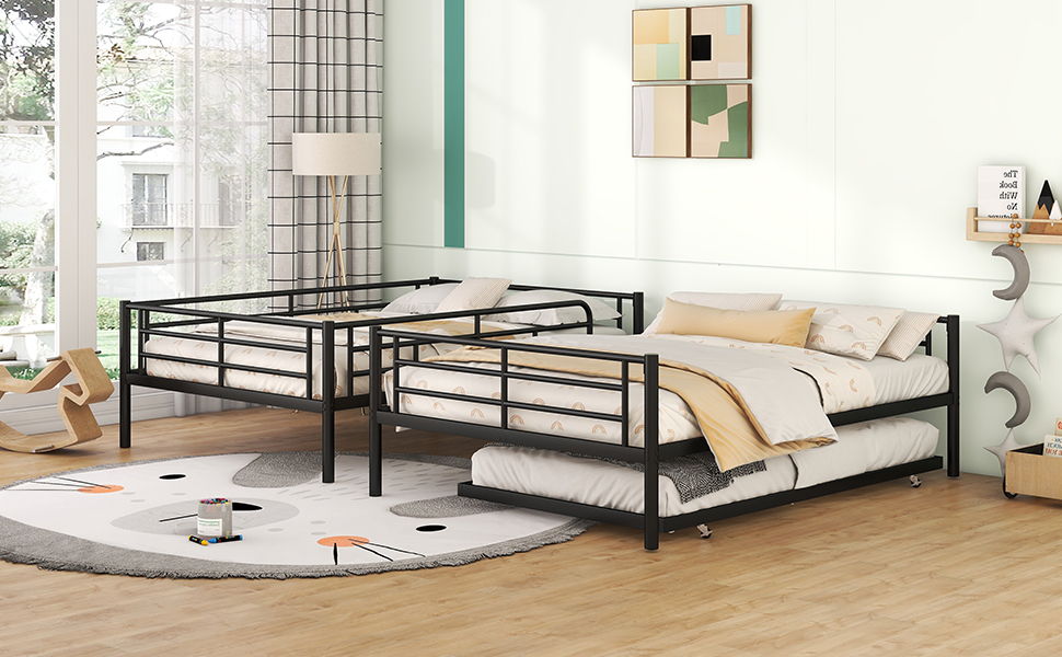 Steel Construction Bunk Bed - The Sleep Loft - Online Mattress Showroom NYC