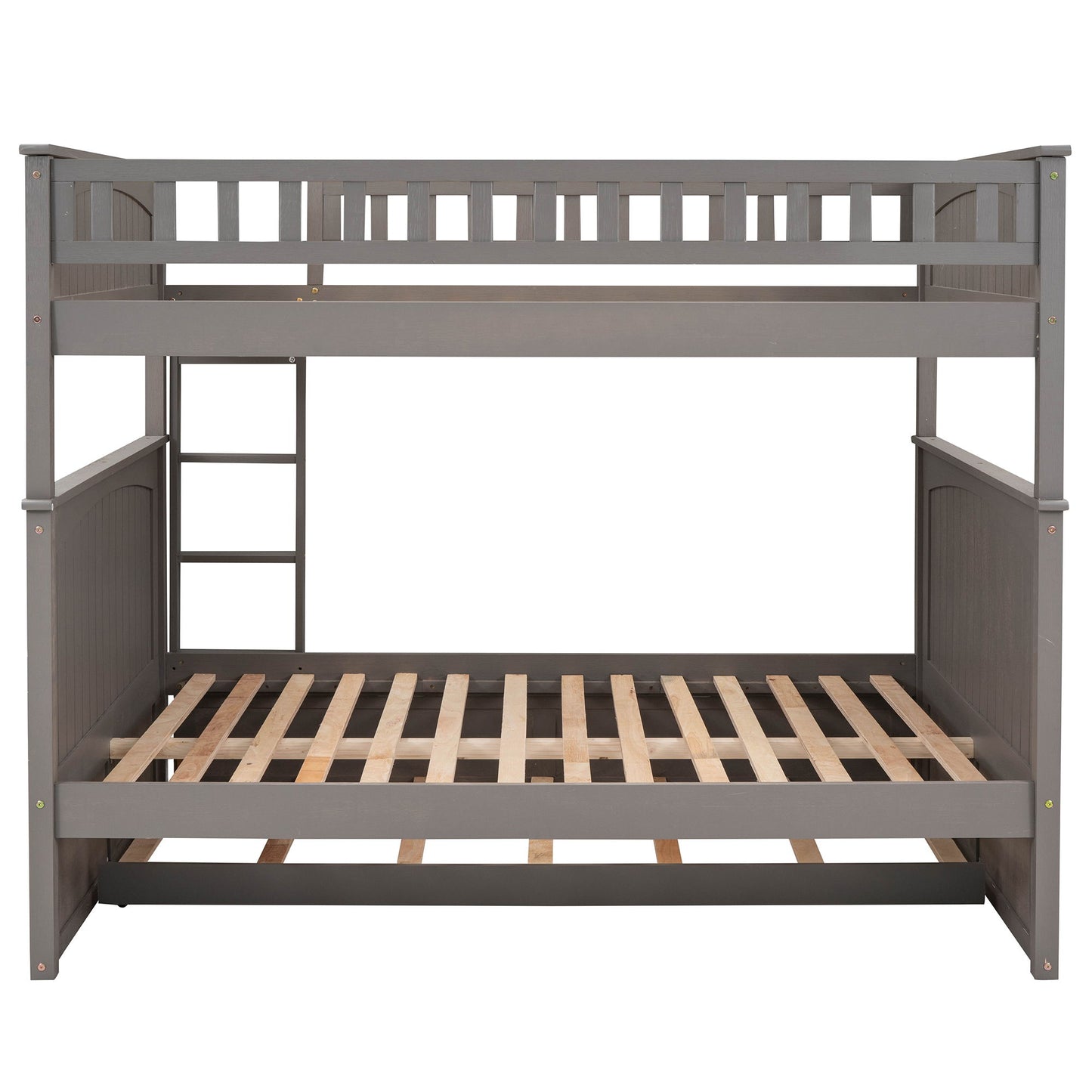 Bunk Bed With Twin Size Trundle, Guardrails - The Sleep Loft - Online Mattress Showroom NYC