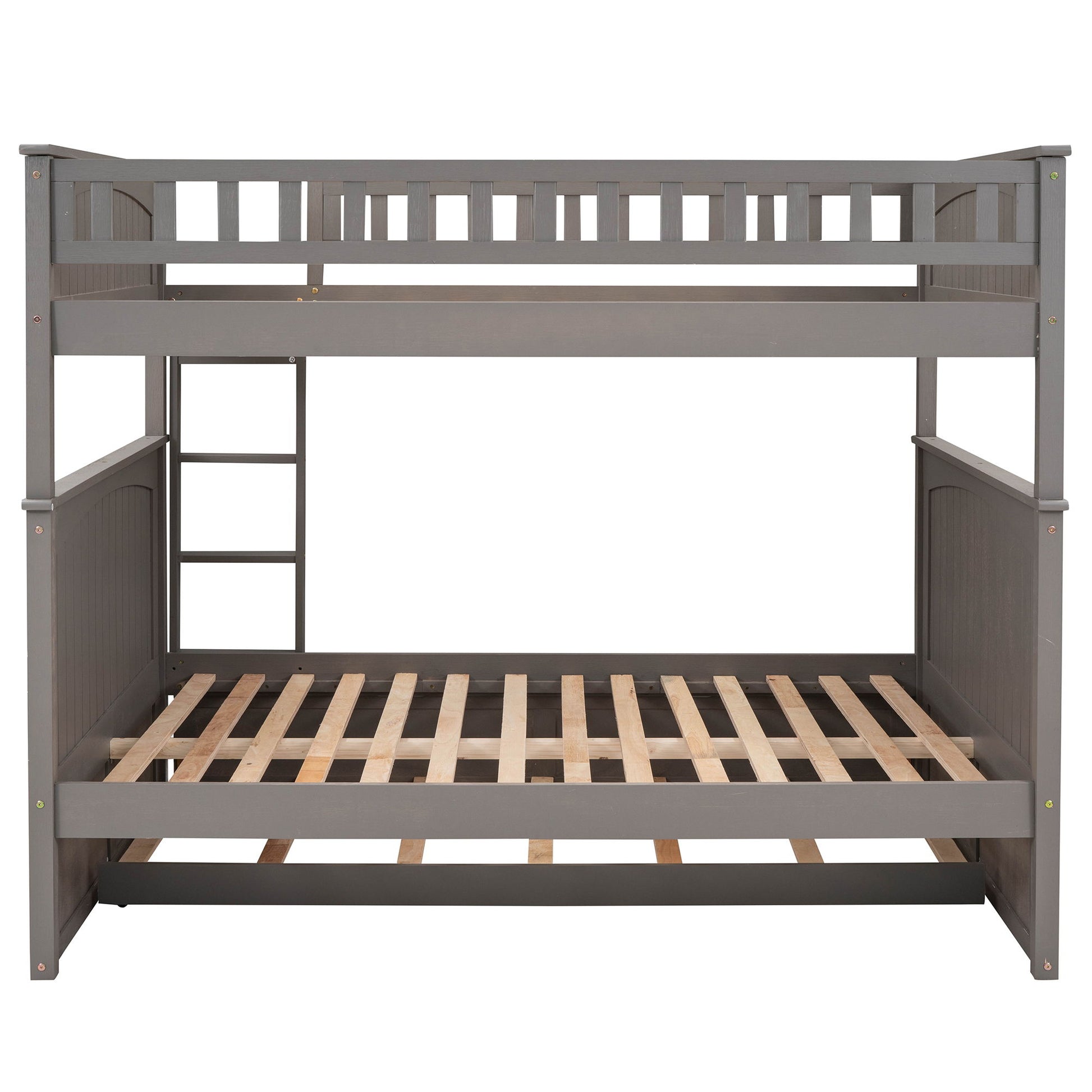 Bunk Bed With Twin Size Trundle, Guardrails - The Sleep Loft - Online Mattress Showroom NYC