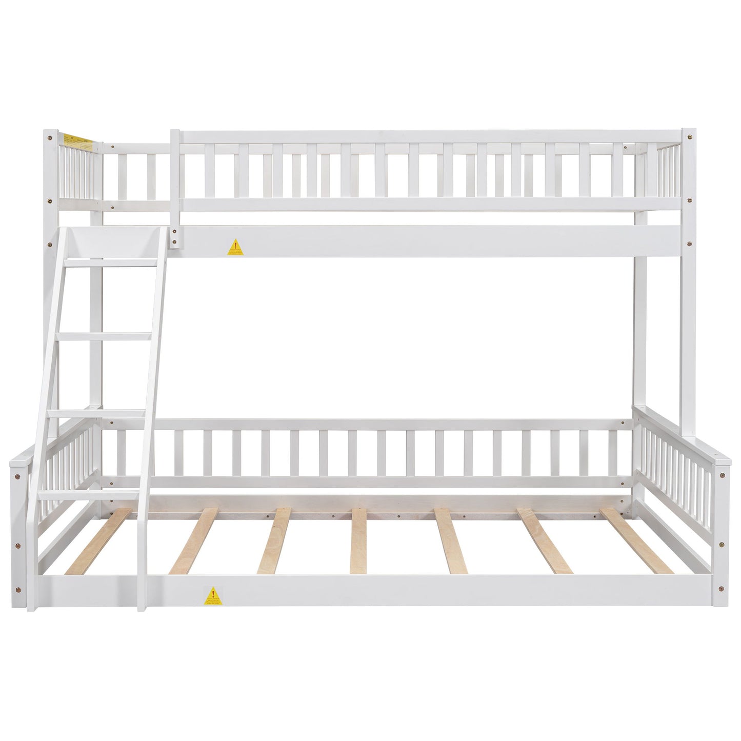 Bunk Bed With Ladder And Guardrails - The Sleep Loft - Online Mattress Showroom NYC