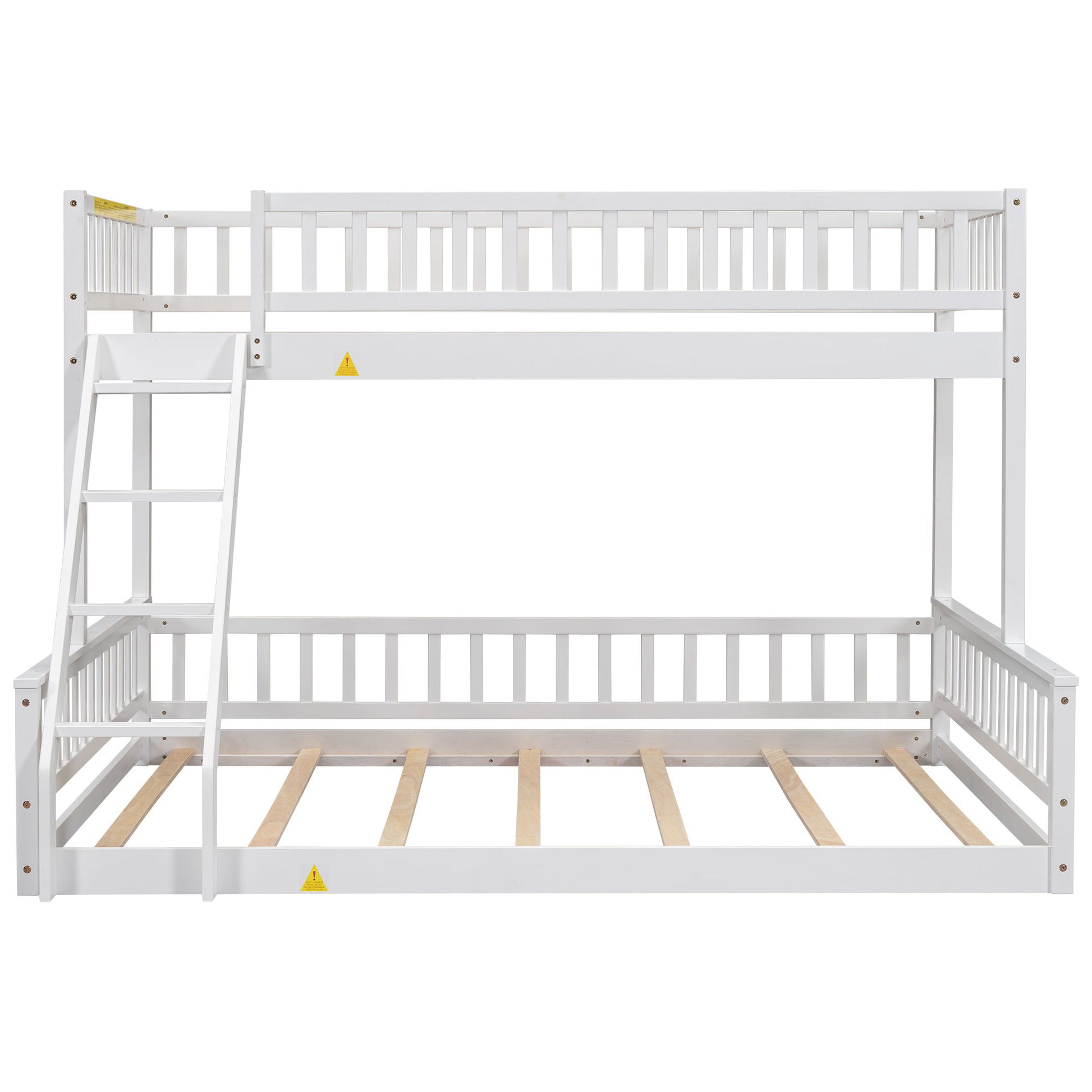 Bunk Bed With Ladder And Guardrails - The Sleep Loft - Online Mattress Showroom NYC