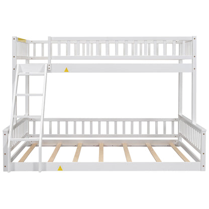 Bunk Bed With Ladder And Guardrails - The Sleep Loft - Online Mattress Showroom NYC