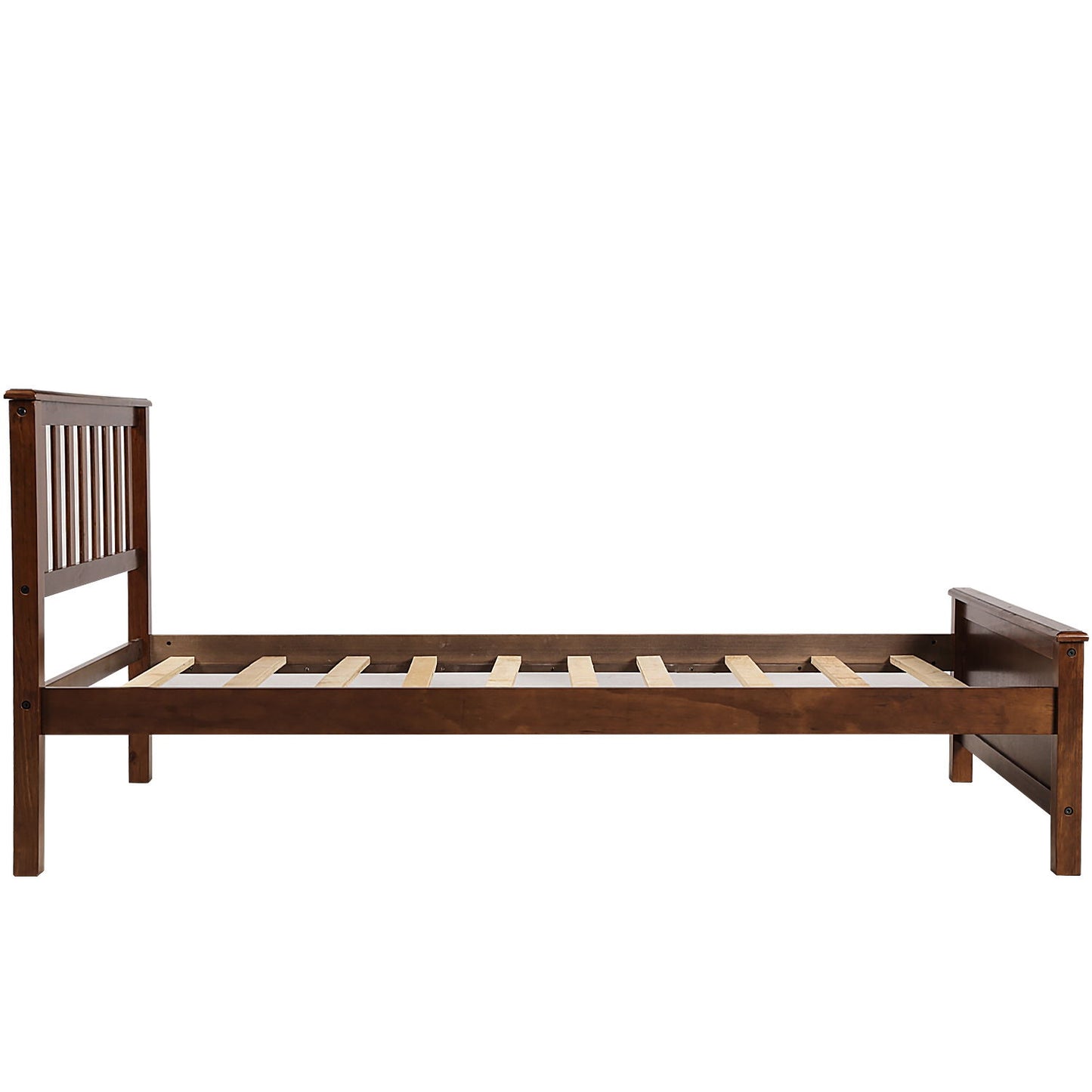 Platform Bed With Headboard, Footboard And Wood Slat Support - The Sleep Loft - Online Mattress Showroom NYC