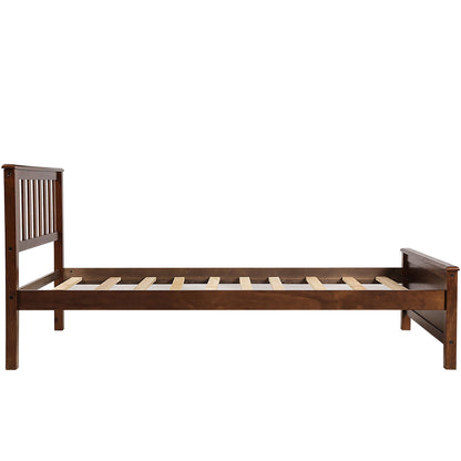 Platform Bed With Headboard, Footboard And Wood Slat Support - The Sleep Loft - Online Mattress Showroom NYC