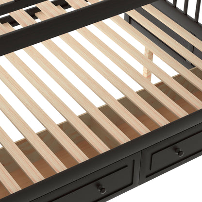 Bunk Bed With Drawers, Convertible Design - The Sleep Loft - Online Mattress Showroom NYC