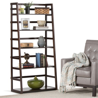 Acadian - Handcrafted Ladder Shelf Bookcase - The Sleep Loft - Online Mattress Showroom NYC