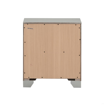 Madison - Nightstand - Silver Champagne - The Sleep Loft - Online Mattress Showroom NYC