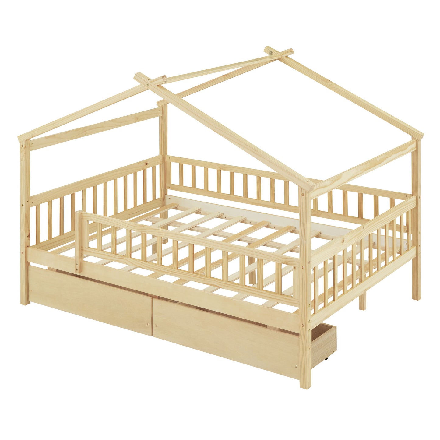 House Bed With 2 Drawers - The Sleep Loft - Online Mattress Showroom NYC