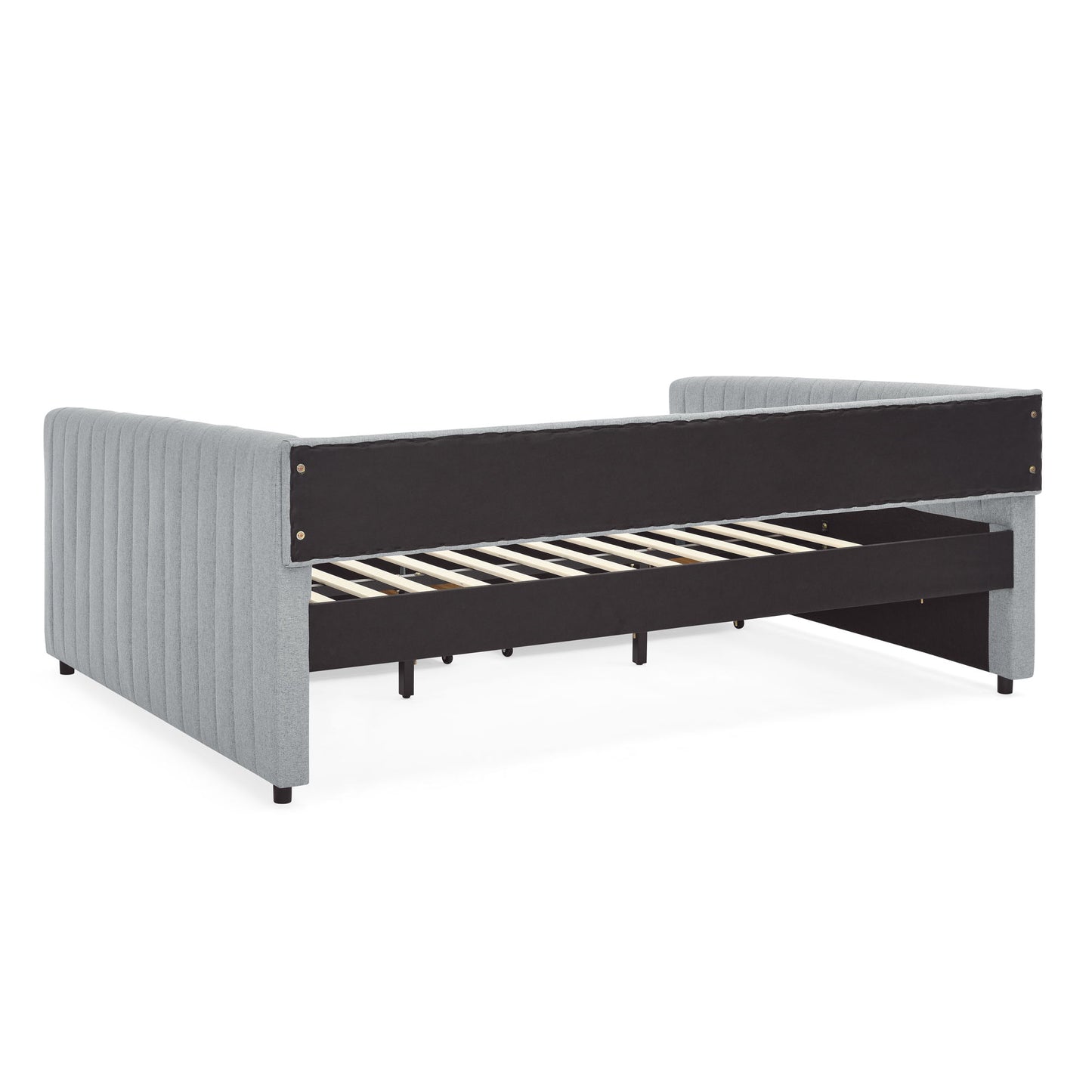Upholstered Queen Daybed With 2 Drawers - The Sleep Loft - Online Mattress Showroom NYC